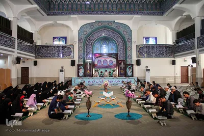 جزءخوانی قرآن کریم در مسجد جامع خرمشهر 