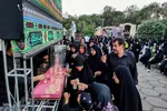مراسم زیارت عاشورا بسیجیان همدان‎