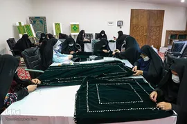 کارگاه تولید پوش سنگ ‌مضجع مطهر امام رضا(ع)