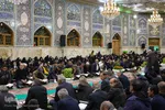 آیین جز‌ءخوانی قرآن در حسینیه رضوی اصفهان