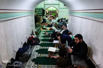 مراسم معنوی اعمال ام داود در حرم عبدالعظیم الحسنی(ع)