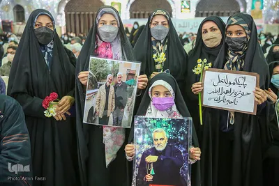 مراسم دومین سالگرد شهادت سپهبد شهید حاج قاسم سلیمانی و یادواره شهدای ۴۶۰۰ شهید ولایت مدار شیراز