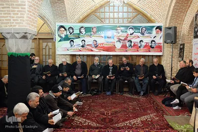 مراسم بزرگداشت شهید سپهبد حاج قاسم سلیمانی در مسجد شهید صدوقی تبریز