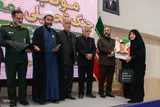 آیین تکریم از موکب‌داران جنگ رمضان در اصفهان