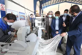 بازدید علی آقامحمدی، عضو مجمع تشخیص مصلحت نظام و مدیر گروه اقتصادی دفتر رهبر معظم انقلاب اسلامی از توانمندی های جهاددانشگاهی در مجتمع تحقیقاتی شهدای این نهاد انقلابی