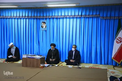 دیدار عیدانه استاندار خراسان‌جنوبی با حجت‌الاسلام عبادی