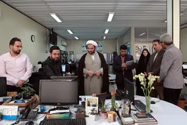 بازدید  حجت الاسلام والمسلمین مهدی فرمانیان، معاون امور بین الملل مجمع جهانی اهل بیت(ع) از ایکنا