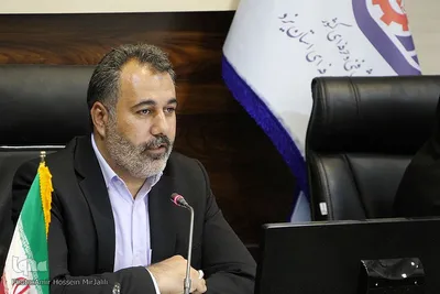 نشست خبری آقایی مدیرکل انتقال خون و حق جو مدیرکل فنی و حرفه ای استان یزد‎‎