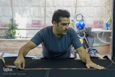 کارگاه دوخت چادر مشکی