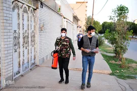 استمرار ضدعفونی منازل و مجتمع های مسکونی در اهواز