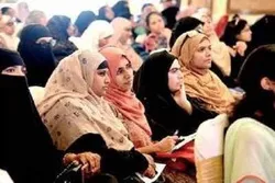 Hindistanda iqtisadçı müsəlman qadınlar bir yerə toplandı