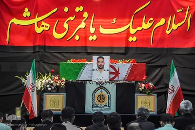 مراسم تشییع پیکر شهید محمدجواد رحیمی