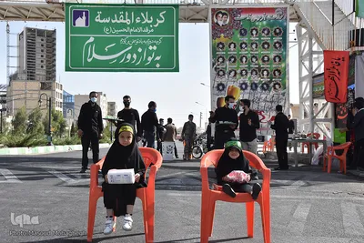 مراسم پیاده روی اربعین - سمنان