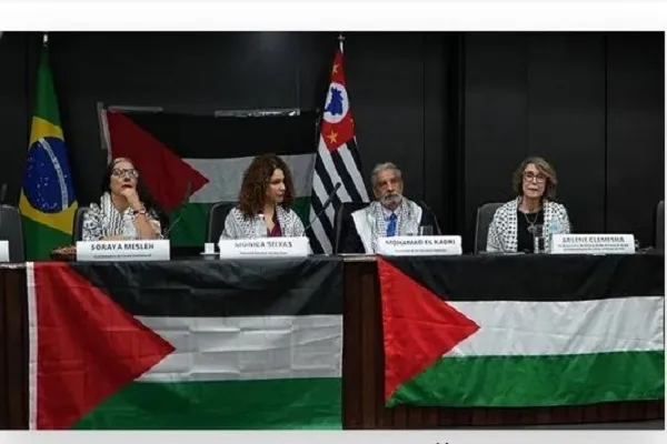 Braziliya parlamentariləri Fələstinlə həmrəy olduqlarını bəyan ediblər