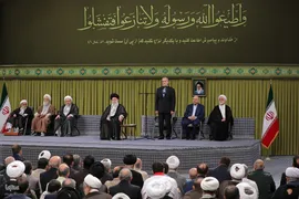 دیدار میهمانان کنفرانس وحدت با رهبر معظم انقلاب