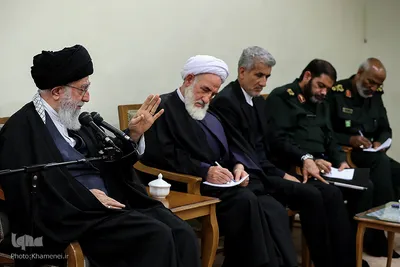 دیدار دست‌اندرکاران کنگره شهدای استان سیستان و بلوچستان با رهبر انقلاب