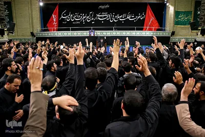 سومین شب عزاداری در حسینیه امام خمینی(ره)