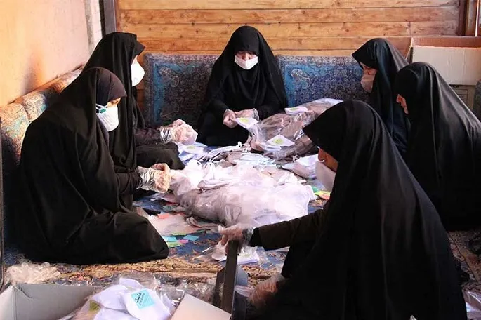 ۲ هزار ماسک بین مؤسسات قرآنی کرمانشاه توزیع شد