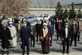 مراسم درختکاری گرامیداشت پیرغلامان اهل بیت(ع) در بوستان «باغ نو» فرهنگسرای تهران