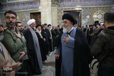 مراسم یادبود آیت‌الله سید محمد شاهچراغی در قم