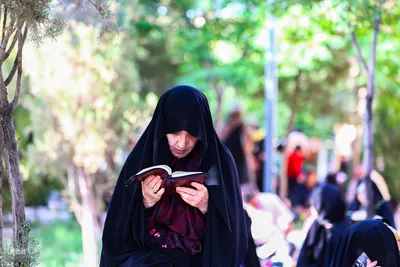 مراسم دعای عرفه در تخت فولاد