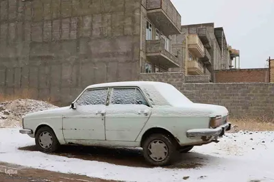 بارش برف در اهر