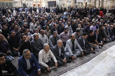 مراسم تجدیدمیثاق دانشگاهیان با امام راحل