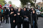 مراسم تشییع پیکر ۱۷ شهید جنگ رمضان در اصفهان