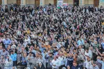 مراسم دعای عرفه در حرم مطهر شاهچراغ (ع)