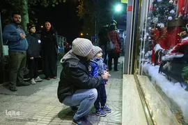 حال‌ و هوای کریسمس در تهران