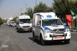 رژه خودرویی نیروهای نظامی و رزمایش مواسات در چهارمحال و بختیاری