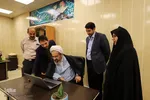 حضور حجت‌الاسلام رستگار در ایکنا خوزستان