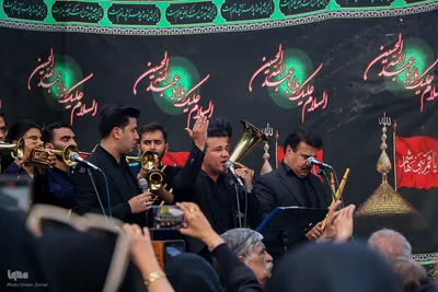 نخل گردانی حسینیه فهادان یزد