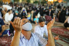 میلاد امام رضا در حرم شاهچراغ(ع)