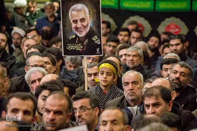 سوگواری شهادت سردار قاسم سلیمانی درمسجددانشگاه بوعلی سینا
