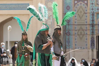 اختتامیه همایش «سیمای حضرت شاهچراغ(ع) در تعزیه» در فارس