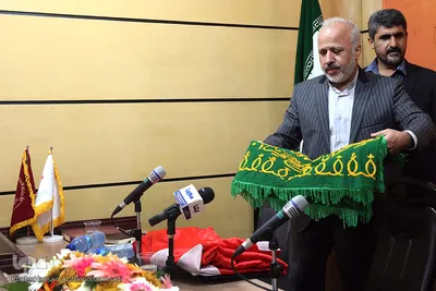 زیارت پرچم متبرک آستان مقدس رضوی