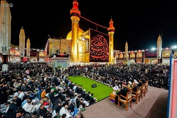 Suasana jemaah ziarah maqam Imam Ali (as) pada malam ke-19 Ramadhan + gambar & klip
