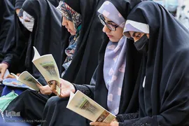 قرائت خطبه غدیردر حرم مطهرشاهچراغ(ع)‎‎