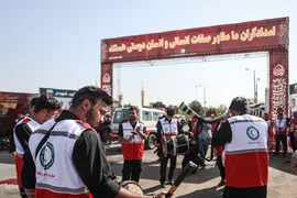 رزمایش اربعین حسینی هلال احمر