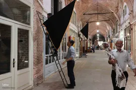 حال و هوای بازار تبریز در ماه محرم‎