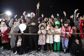 جشن بزرگ نیمه شعبان در میدان حضرت عبدالعظیم(ع)