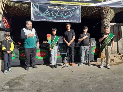 مراسم عزاداری خیابانی شهادت حضرت زهرا(س) در اهر