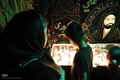 مراسم شام غریبان حسینی در اهر