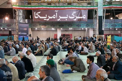 میزبانی مصلای اصفهان از پیکر شهید تازه تفحص‌شده دفاع مقدس