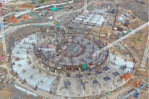 Masjid Jamek ibu negara baru Indonesia akan dibuka