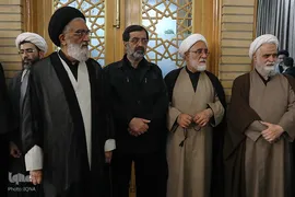 بزرگداشت چهلمین روز شهادت رهبر شهید در حرم حضرت معصومه (س)