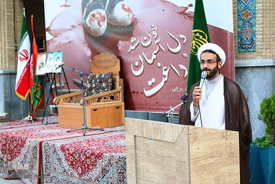 مراسم گرامیداشت شهدای حادثه تروریستی کابل در حرم شاهچراغ (ع)
