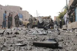 Explosion einer Bombe in Herat