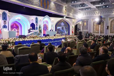 رقابت آقایان در دومین روز از مسابقات بین‌المللی قرآن /۲